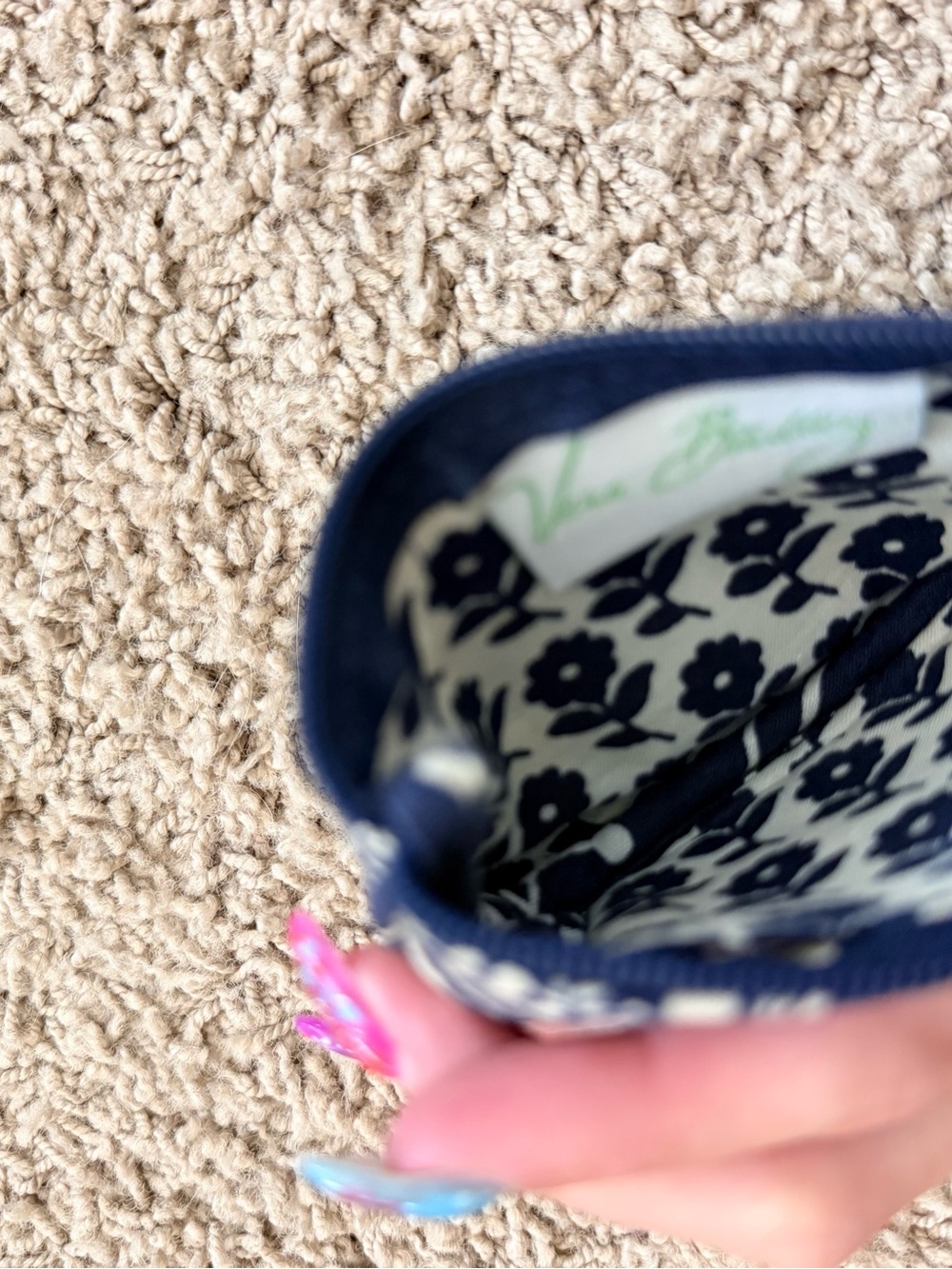 Vera Bradley Zip Key Pouch - Picture 3 of 3